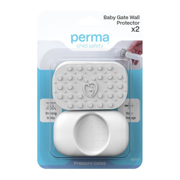 Perma Child Safety Baby Gate Wall Protectors - 2 Pack