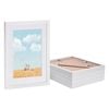 Nicola Spring Photo Frames with A5 Mount - A4 (8" x 12") - White - Pack of 5