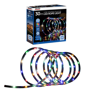 Arlec 30m Low Voltage Plug-in Multicolour LED Rope light