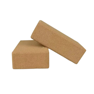 Zenvibes Natural Cork Yoga Blocks – Plain – Pair