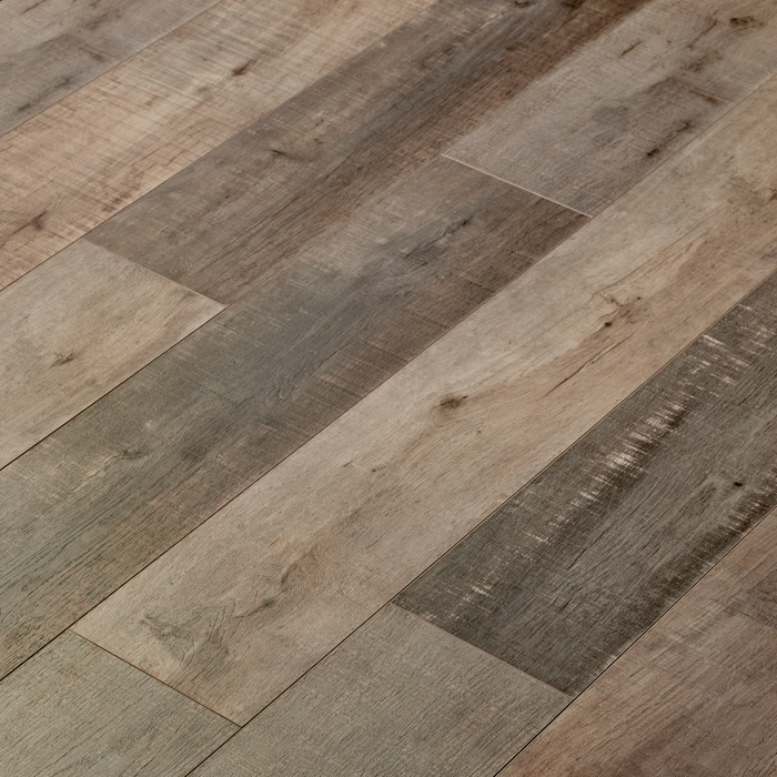 HanWood 8mm 1.91m² Reclaimed Grey Laminate Flooring