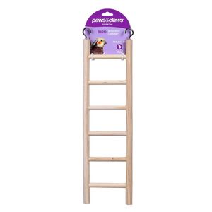 Paws & Claws Wooden Bird Ladder 28X7.5cm