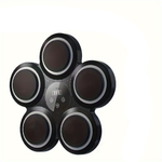 NNETM Wall-Mounted Electronic Boxing Training Pad with Dynamic Rhythms(Black)