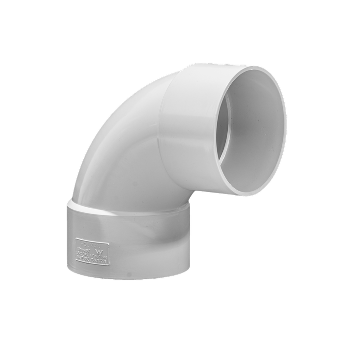 Holman 80mm 85° Female to Female PVC Plain Bend