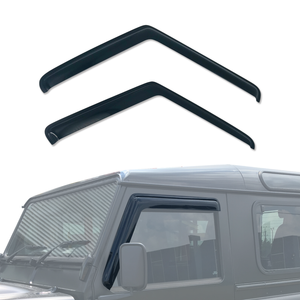 AUSGO Weather Shields for Land Rover Defender 1993-2019 Weathershields Window Visors Wind Deflectors