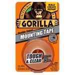 Gorilla 1.5m Clear Mounting Tape