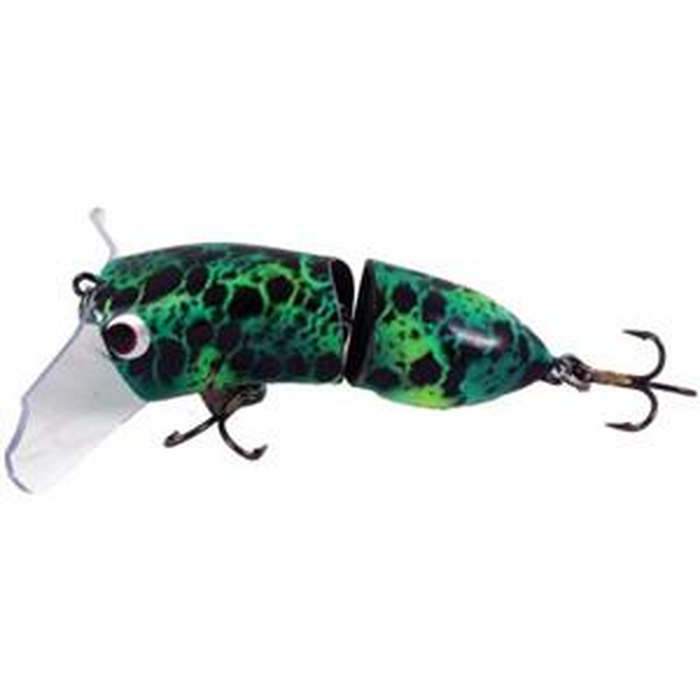 Taylor Made Wollaper Jointed 100mm Surface Walker Fishing Lure SF Swamp Frog