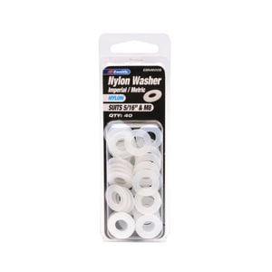 Zenith Nylon Washer Suits 5/16" & M8 40pk