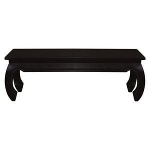 Dynasty Solid Timber Bench - Chocolate