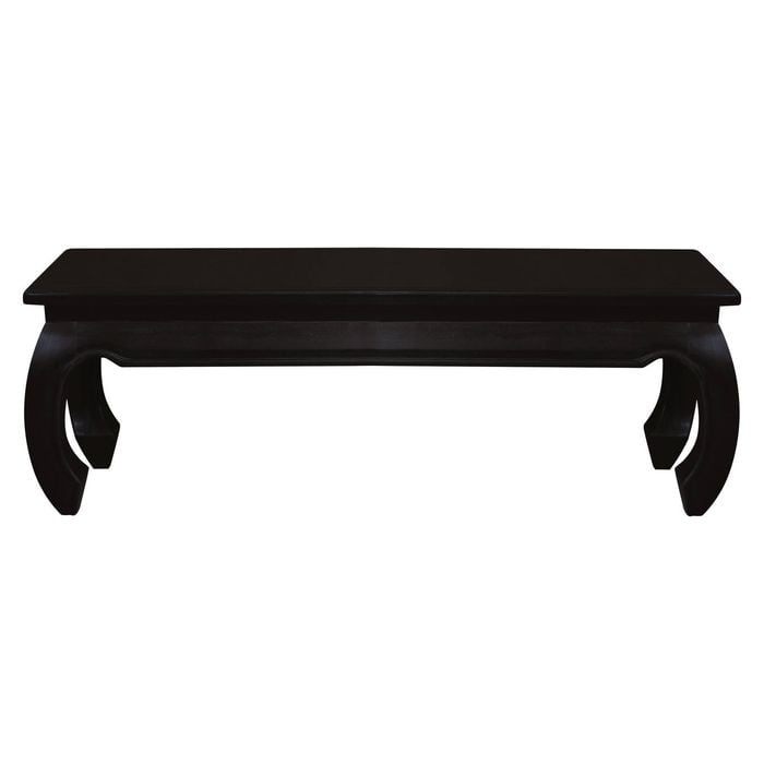 Dynasty Solid Timber Bench - Chocolate