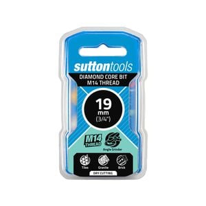 Sutton Tools 19mm M14 Diamond Core Bit