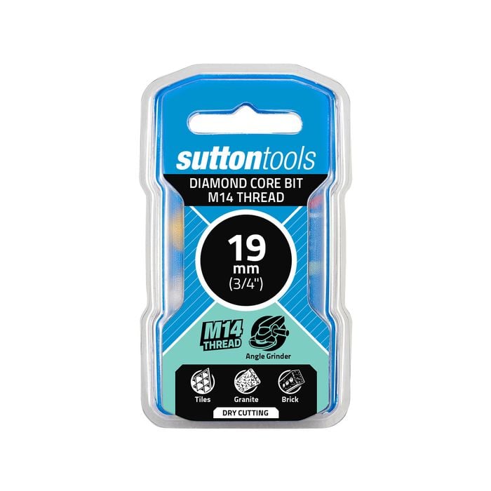 Sutton Tools 19mm M14 Diamond Core Bit