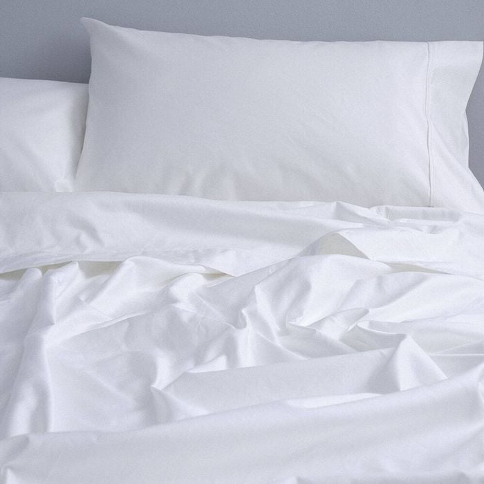 Canningvale Super King Mille 1000TC Bed Sheet w/ Pillowcase Set - White