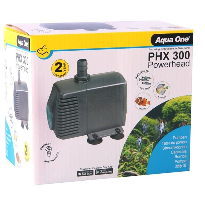 Aquarium Powerhead PHX 300 1800 L/H for Fish Tanks by Aqua One