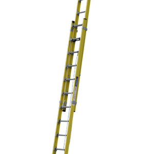 INDALEX 3.3m-5.2m Industrial Fibreglass 150KG Pro Series Extension Ladder
