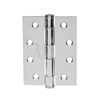 Gainsborough 100 x 75mm Bright Chrome Fixed Pin Hinge