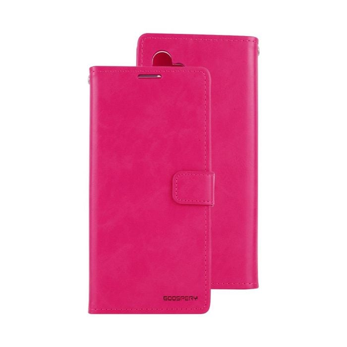 Goospery Bluemoon Diary for Samsung Galaxy A14 - Hot Pink
