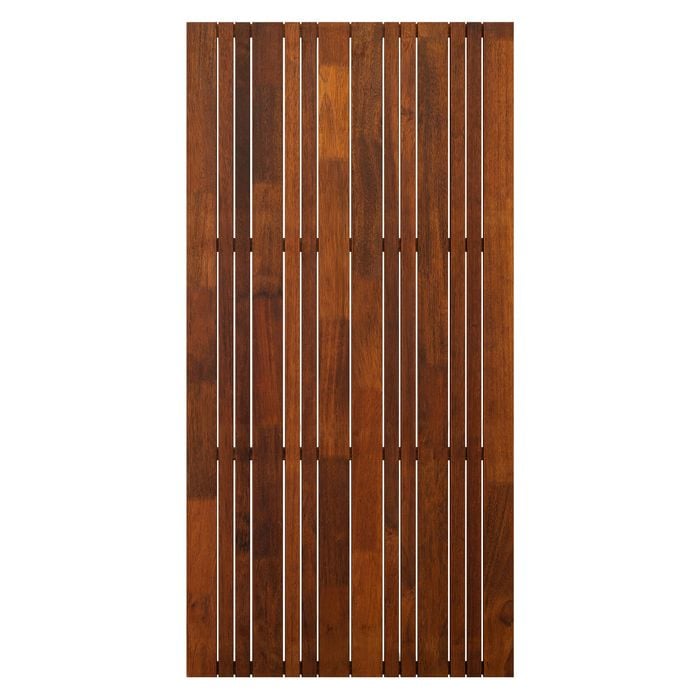 SpecRite 1800 x 902mm Pre-Oiled Merbau Alternating Slat Fence Panel