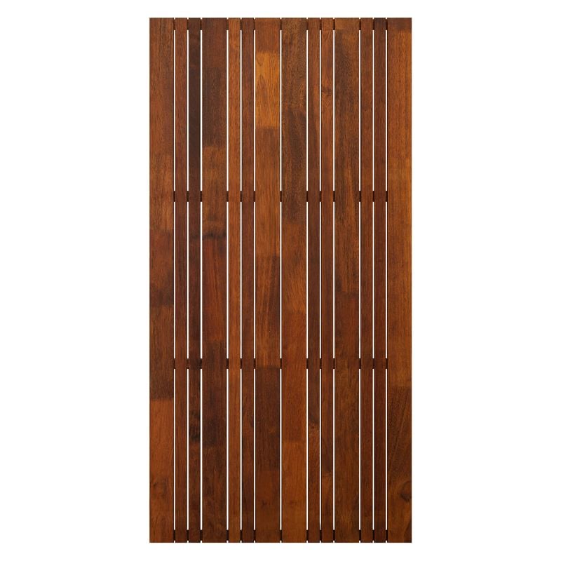 SpecRite 1800 x 902mm Pre-Oiled Merbau Alternating Slat Fence Panel