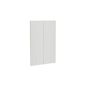 Kaboodle 900mm Sesame Salt V-Groove Medium Pantry Doors - 2 Pack