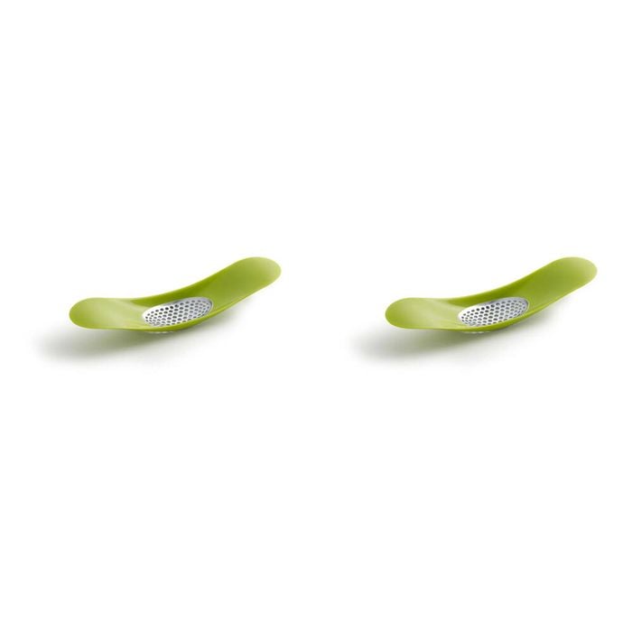 2PK Joseph Joseph Rocker Garlic/Ginger Crusher Squeezer Mincer/Slicer Tool