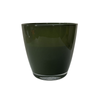 Marquee 13.5 x 13.5cm Oil Green Glass Pot Citronella Candle