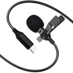 TEGAL Lavalier Clip-on USB C Lapel Microphone