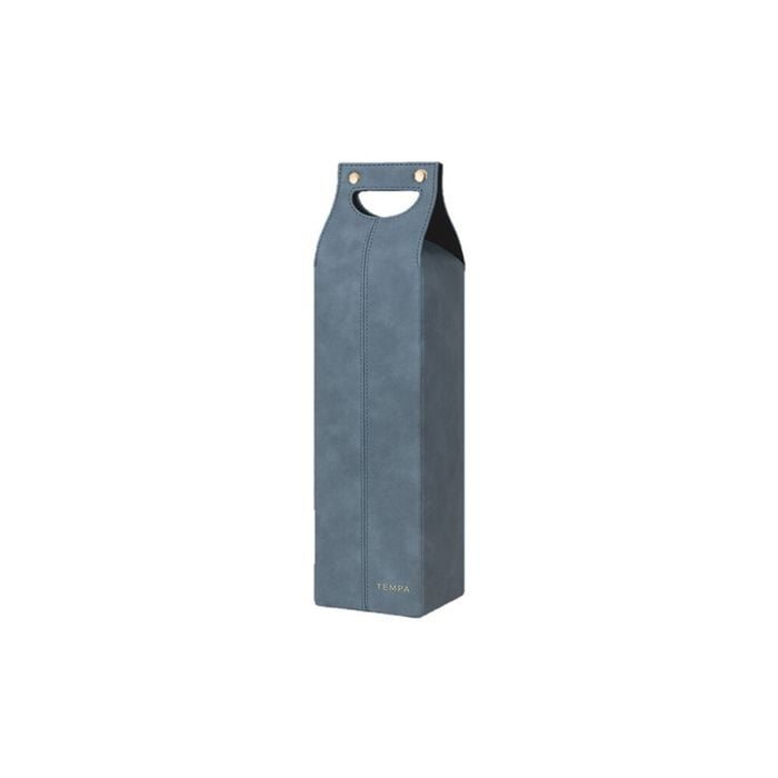Tempa Harley Single Wine Storage Cooler Travel Bag 12x40cm Steel Blue