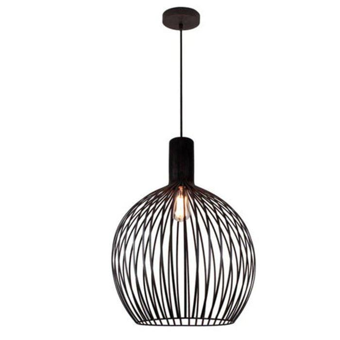 Gabbia 45CM Dark Timber Look Pendant