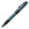 Icon Rollerball Pen w/ Glossy Black PVD Trim (Metallc Green)