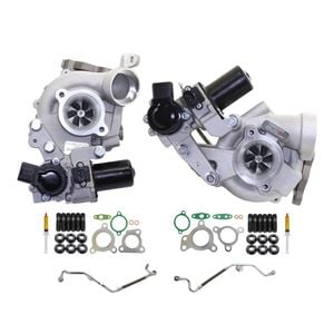 Upgrade Billet Turbo Charger With Genuine Oil Feed Pipe For Toyota Landcruiser 200 Series Vdj200 1vd-ftv 4.5l