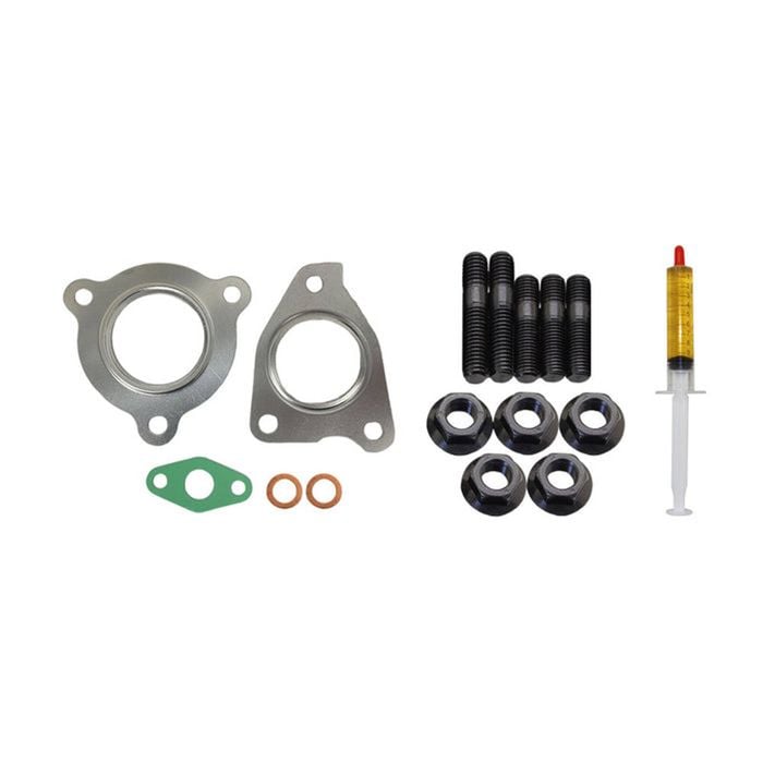 Turbo Charger Installation Stud, Gasket & Lubricant Kit For Renault Megane III R9M 1.6L
