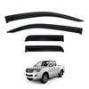 AUSGO Injection Weather Shields for Toyota Hilux Extra Cab 2015-2025 Weathershields Window Visors Wind Deflectors