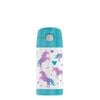 Thermos  FUNtainer Vacuum Insulated Drink Bottle 355ml - Unicorns
