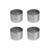 Deflecto 150mm Galvanised Duct Connector - 4 Pack