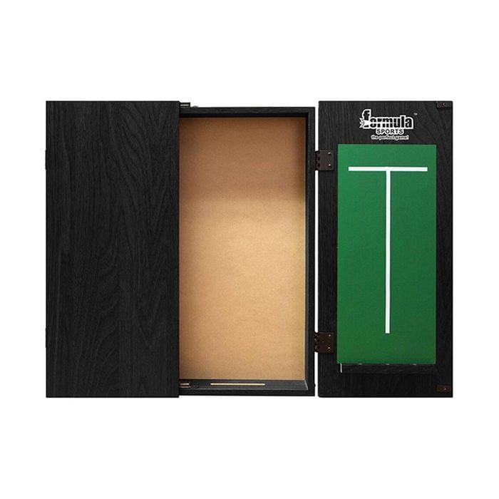 Formula Sports 58cm Dartboard Cabinet Chalkboard Black