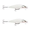 2x Rapala 9.5cm Countdown Sinking Hardbody Balsa Fishing Lures - Glass Ghost