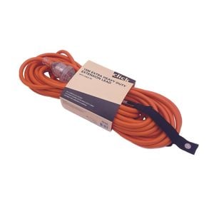 Click 15m Extra Heavy Duty Extension Lead With Cable Tie