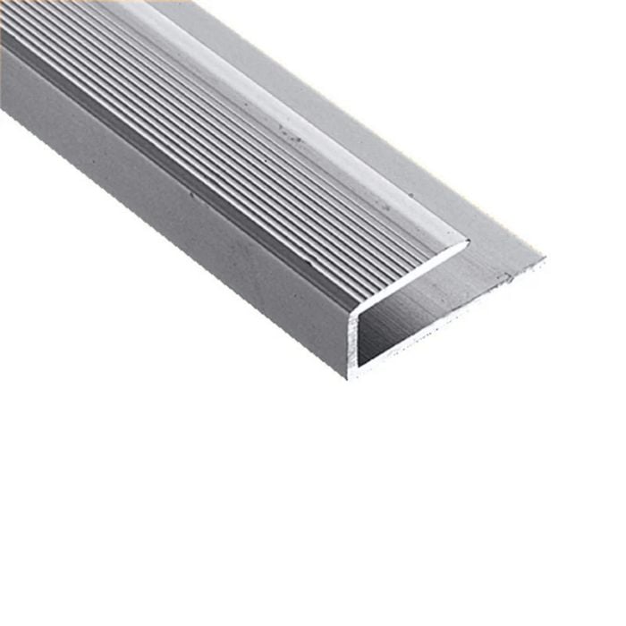 Roberts 8mm x 3.3m Silver Laminate Trim End