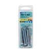 Zenith 1/4" x 50mm Zinc Plated Mushroom Head Bolt And Nut - 10 Pack