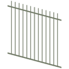 ProtectorAl 350 - 1200 x 1200mm Pale Eucalypt Raked Up to 15º Picket Top Pool Fence Panel