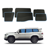 AUSGO Magnetic Window Sun Shade for Lexus GX550 2024-Onwards 6-Piece Set Car Shades