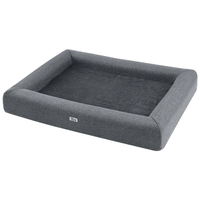 i.Pet 90cm Dog Bed Large Grey