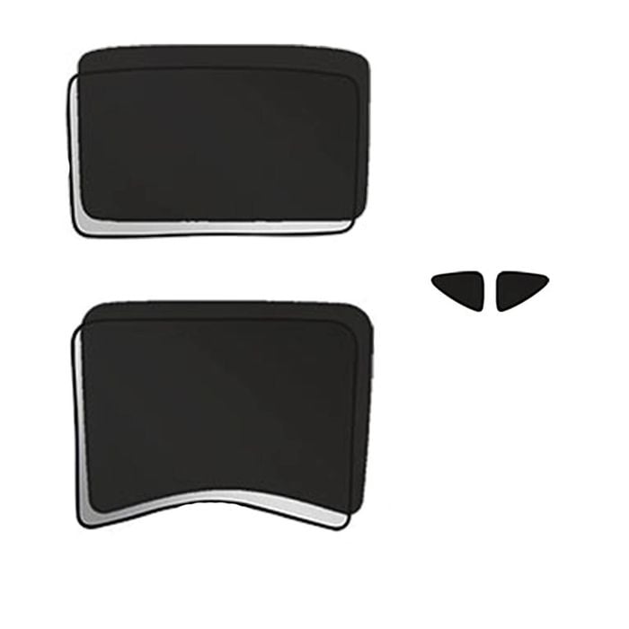 Tesla Model 3 Glass Roof Sunroof Mesh Top Window Sunshade with UV Heat Insulation Film (Black)