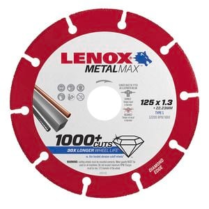 Lenox 125 x 1.3 x 22.23mm Metal Max Blade