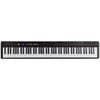 Ufurniture 88 Keys Foldable Electronic Piano Keyboard with Portable Piano Bag and Headphone Digital Keyboard Black