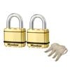 Master Lock 50mm Excell Padlock - 2 Pack