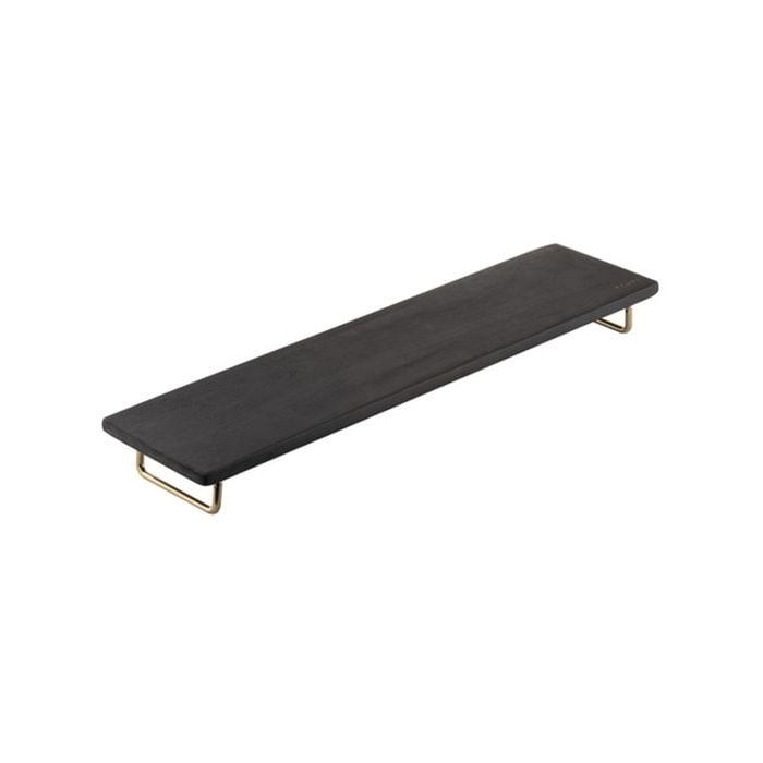 Orson Large 65x16.5cm Tapas Acacia Serving Board - Black
