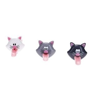 Joie Meow Novelty Cat Bag Ties Set Of 3