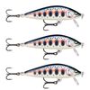 3x Rapala 5.5cm Countdown Sinking Hardbody Balsa Fishing Lures - Gilded Yamame